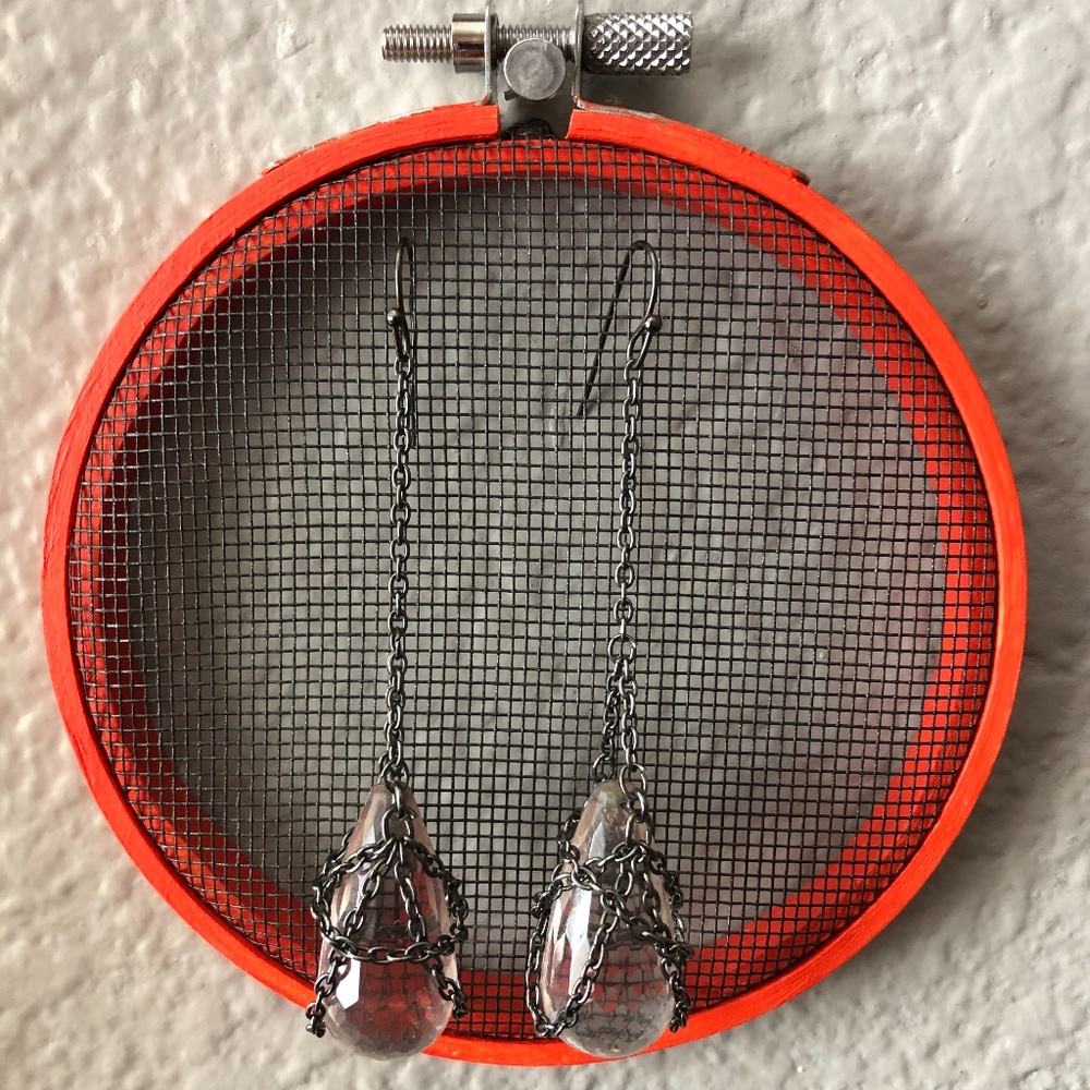 Funky Teardrop Earrings